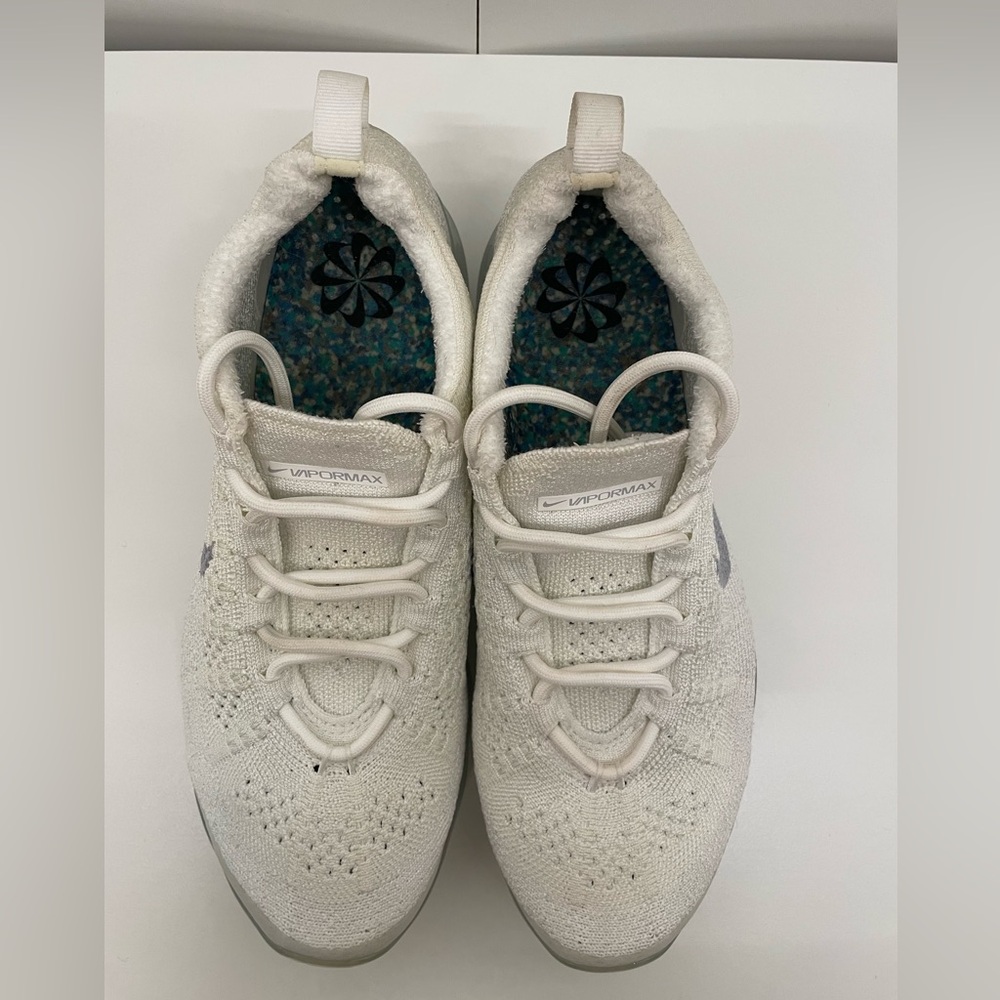 Nike Wmns Air VaporMax 2023 Flyknit 'Pure Platinum' Size 7.5 - Picture 8 of 12